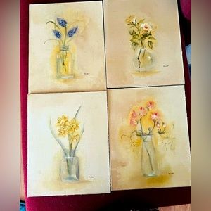 Floral Painting By Blum